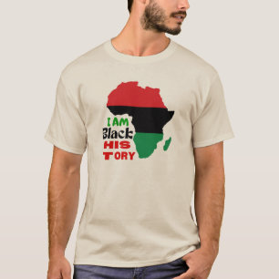 Schwarze Geschichte Monat T-Shir T-Shirt