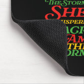 Schwarze Geschichte Monat Tiger Afrikanisch farben Mousepad (Ecke)
