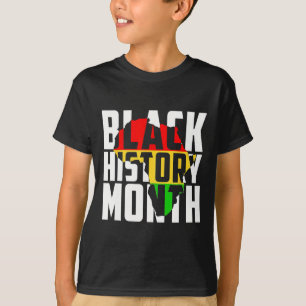 Schwarze Geschichte Monat Vintag Melanin Pride Afr T-Shirt