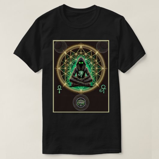 Schwarze Geschichte Monat: Weisheit im Cipher-T - T-Shirt (Design vorne)