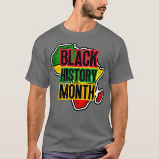 Schwarze Geschichte Monatskarte 20 T-Shirt