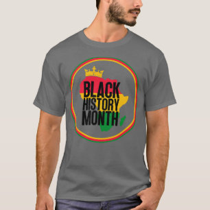 Schwarze Geschichte Monatskarte 46 T-Shirt