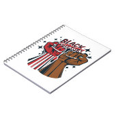 Schwarze Geschichte Notizblock (Linke Seite)