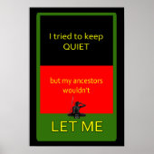 Schwarze Geschichte Poster (Vorne)