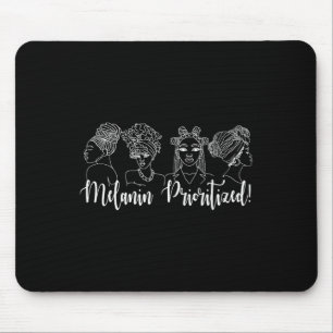 Schwarze Geschichte Pride Melanin Priorisierte 19. Mousepad