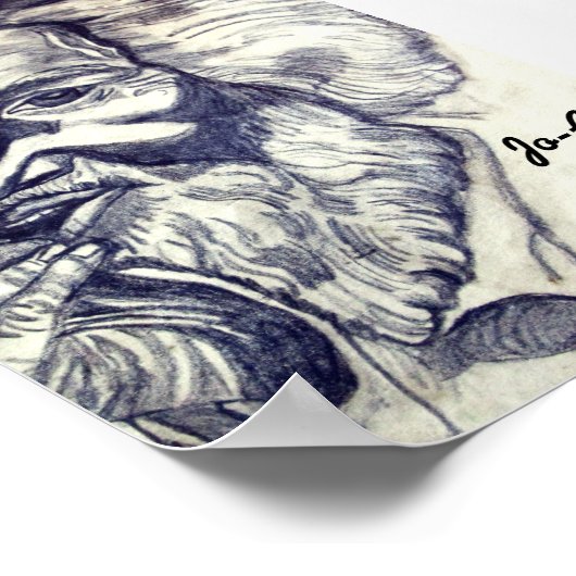 SCHWARZE GESCHICHTE QUOTE POSTER (Ecke)