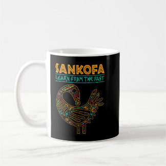 Schwarze Geschichte Sankofa Afrikanischer Bird 19. Kaffeetasse