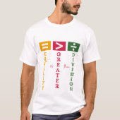 Schwarze Geschichte T-Shirt (Vorderseite)