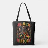 Schwarze Geschichte Tasche (Rückseite)