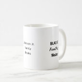 Schwarze Geschichte Tasse (VorderseiteRechts)