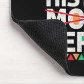 Schwarze Geschichtsperiode Schwarze Geschichte Mon Mousepad (Ecke)
