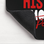 Schwarze Geschichtsperiode Schwarze Geschichtsmona Mousepad (Ecke)
