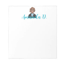 Schwarze Girl mit Brille Personalisiert