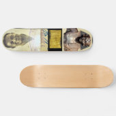 SCHWARZE GLOBALE GESCHICHTE Skateboard (Horizontal)