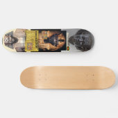 SCHWARZE GLOBALE GESCHICHTE Skateboard (Horizontal)