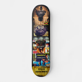 SCHWARZE GLOBALE GESCHICHTE Skateboard