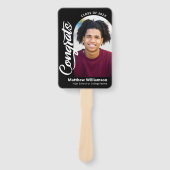 Schwarze Glückwunsch Grad 2 Foto Arch Fett Weiße S Fächer (Vorderseite)