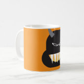 Schwarze Goblin-Tasse Kaffeetasse (Vorderseite Links)