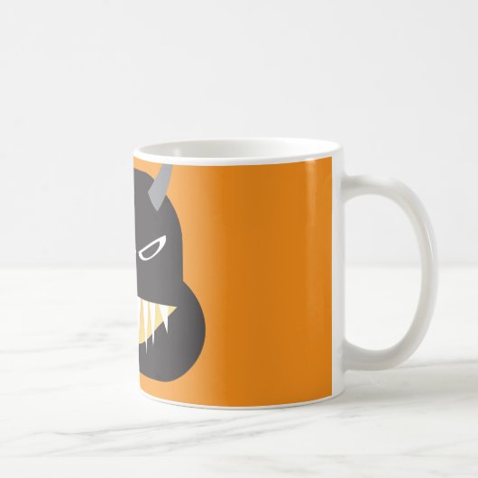 Schwarze Goblin-Tasse Kaffeetasse (Rechts)