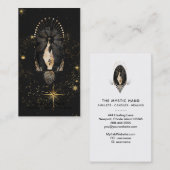 *~* Schwarze Gold bringt mystische Hand Schlangen  Visitenkarte (Vorne/Hinten)