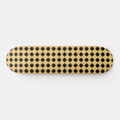 SCHWARZE GOLD HEXAGON PATTERN SKATEBOARD (Horizontal)