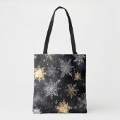 SCHWARZE GOLD SILVER FERIENWOHNUNG WINTERSCHNEEBER TASCHE (Vorderseite)