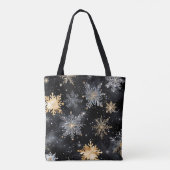 SCHWARZE GOLD SILVER FERIENWOHNUNG WINTERSCHNEEBER TASCHE (Rückseite)