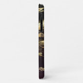 Schwarze Goldbutterfliegen Case Mate Barely There (Hinten/Links)