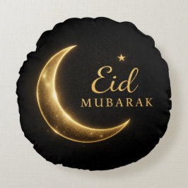 Schwarze & Goldene Eid Mubarak Dekokissen – Ramad