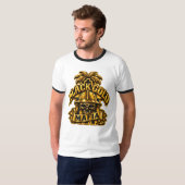 SCHWARZE GOLDMAFIA T-Shirt (Vorne ganz)