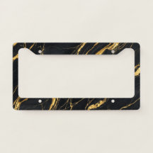 Schwarze Goldmarmor-Kühn Luxus-Automobilexterieur