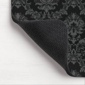 Schwarze gotische Mauspad (Ecke)