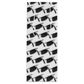 schwarze Graduierungskappen mit Tassel Geschenktüte Für Weinflaschen (Vorderseite)