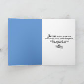 Schwarze Graduierungsobergrenze in der Luft Karte (Innenseite)