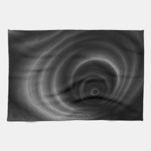 Schwarze Gravitation Geschirrtuch