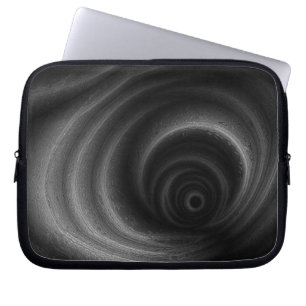 Schwarze Gravitation Laptopschutzhülle