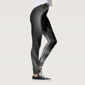 Schwarze Gravitation Leggings (Rechts)