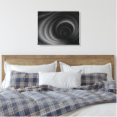 Schwarze Gravitation Leinwanddruck (Insitu (Schlafzimmer))