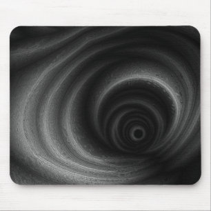 Schwarze Gravitation Mousepad