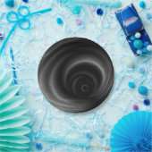 Schwarze Gravitation Pappteller (Party)