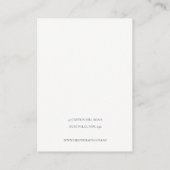 SCHWARZE GREEN FAUNA ERFOLGREICHE PEONY EARRING DI VISITENKARTE (Rückseite)