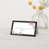 Schwarze Grenze Platzkarte (Rückseite)