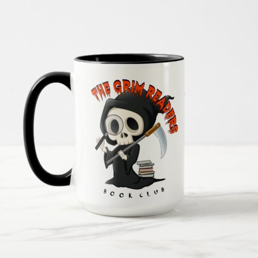 Schwarze Griff-Tasse Tasse (Links)