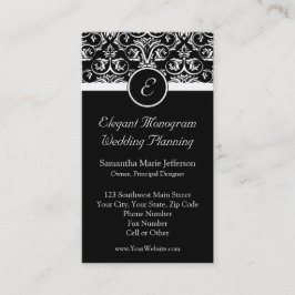 Schwarze großartige visitenkarte