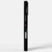 Schwarze Grumpy Schnauzer Portrait Case-Mate iPhone Hülle (Rückseite / Rechts)