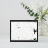 Schwarze Grunge Textur (Farbe hinzufügen) Einladung (Stehend Vorderseite)
