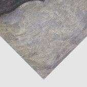 Schwarze Haaresbreite, Modigliani Seidenpapier (Ausschnitt)