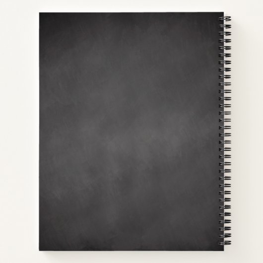 Schwarze Halbpension Braune Gelbe Utensien Rezept Notizblock (Rückseite)