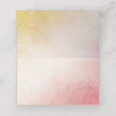 Schwarze Halloween-Cat-Platzkarten Platzkarte (Innenseite Aufgefaltet)