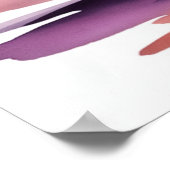 Schwarze Halloween-Katze mit Jack-O-Lantern, Schwa Poster (Ecke)